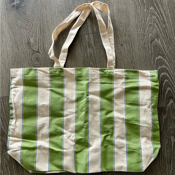 NEW Sézane Los Angeles Striped Tote Bag - Picture 3 of 3